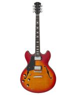 Sire H7L/CS elektrische archtop gitaar linkshandige cherry sunburst