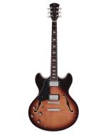 Sire H7L/VS elektrische archtop gitaar linkshandige vintage sunburst