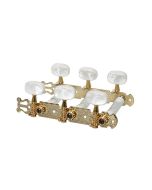 Mechaniken klassische gitarre nylon 70mm gold