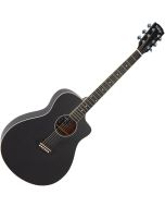 Vintage Pacific Coast Series Acoustic Guitar - Midnite Black