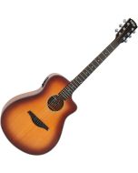 Vintage Pacific Coast Series Electro Acoustic Guitar - Cherryburst