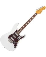Vintage Revo Series Deluxe Guitar - Arctic White