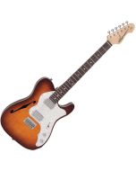 Vintage V72 Deluxe - Flame Tobacco Burst