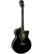 Washburn Festival EA12B Westerngitarre schwarz