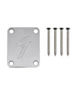 Fender Neckplate American Vintage 70s F-Logo chrom