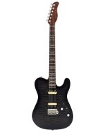 Sire T7+ FM/TBK elektrische gitaar t-style transparant zwart satin